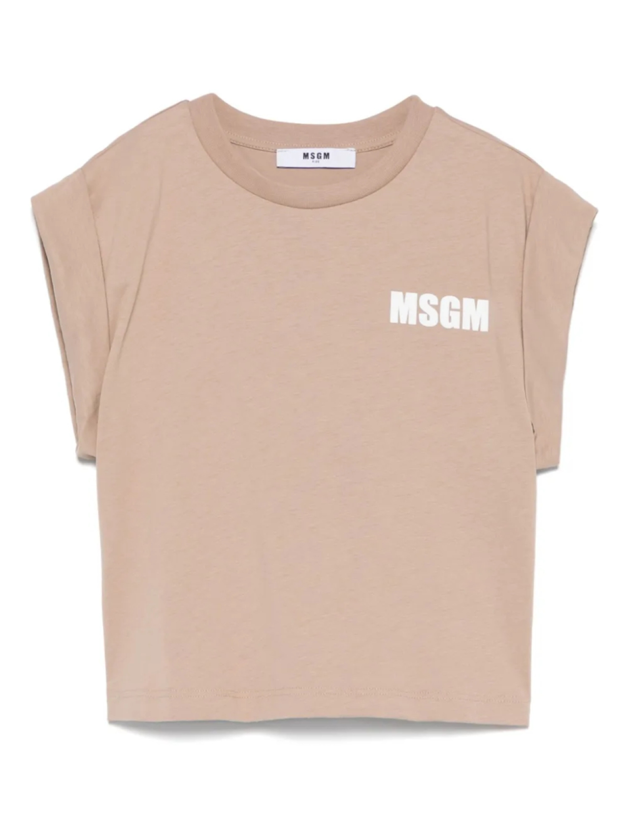 

MSGM Kids футболка из джерси, нейтральный