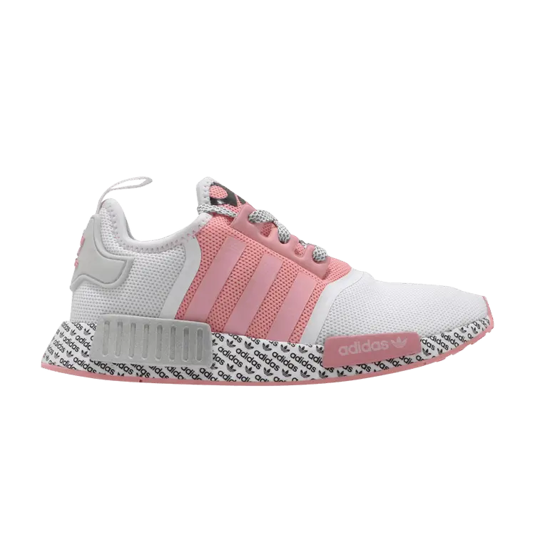 

Кроссовки Adidas NMD_R1 J, White Glory Pink