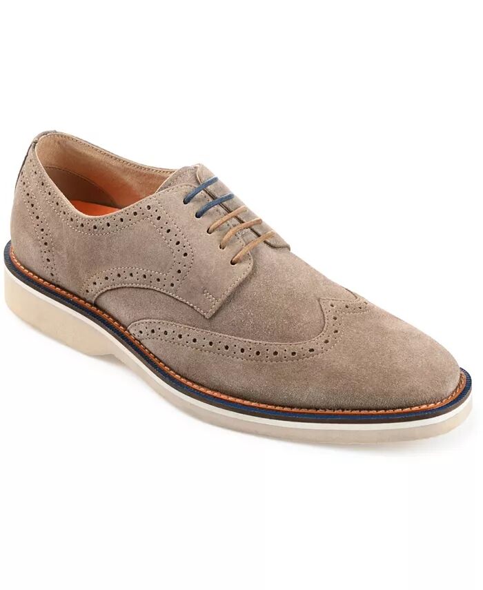 

Мужские туфли Chadwick Wingtip Derby Thomas & Vine, коричневый/бежевый