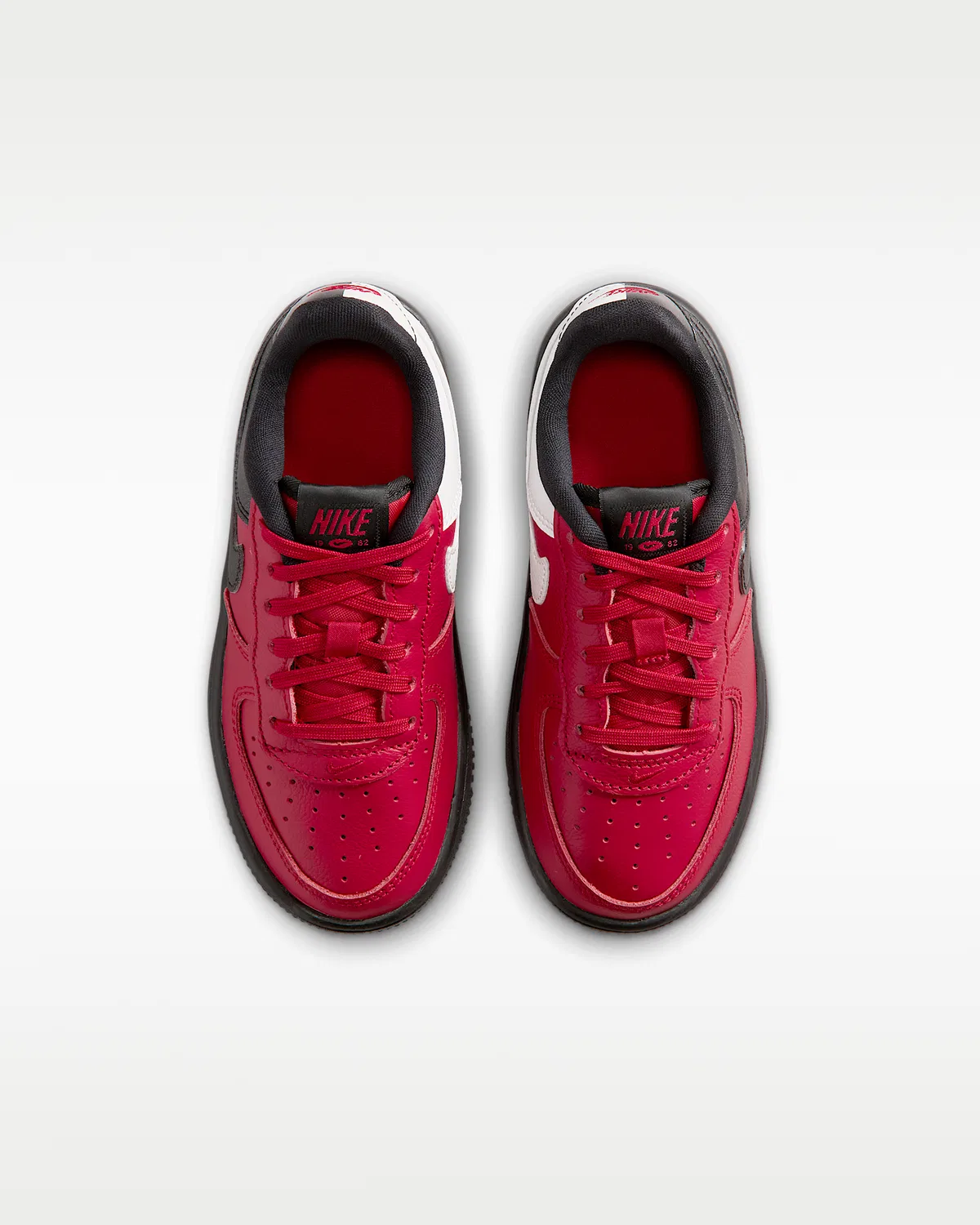 Детские кроссовки Nike Force 1 Low LV8 5, Gym Red/Summit White/Black — фото 4