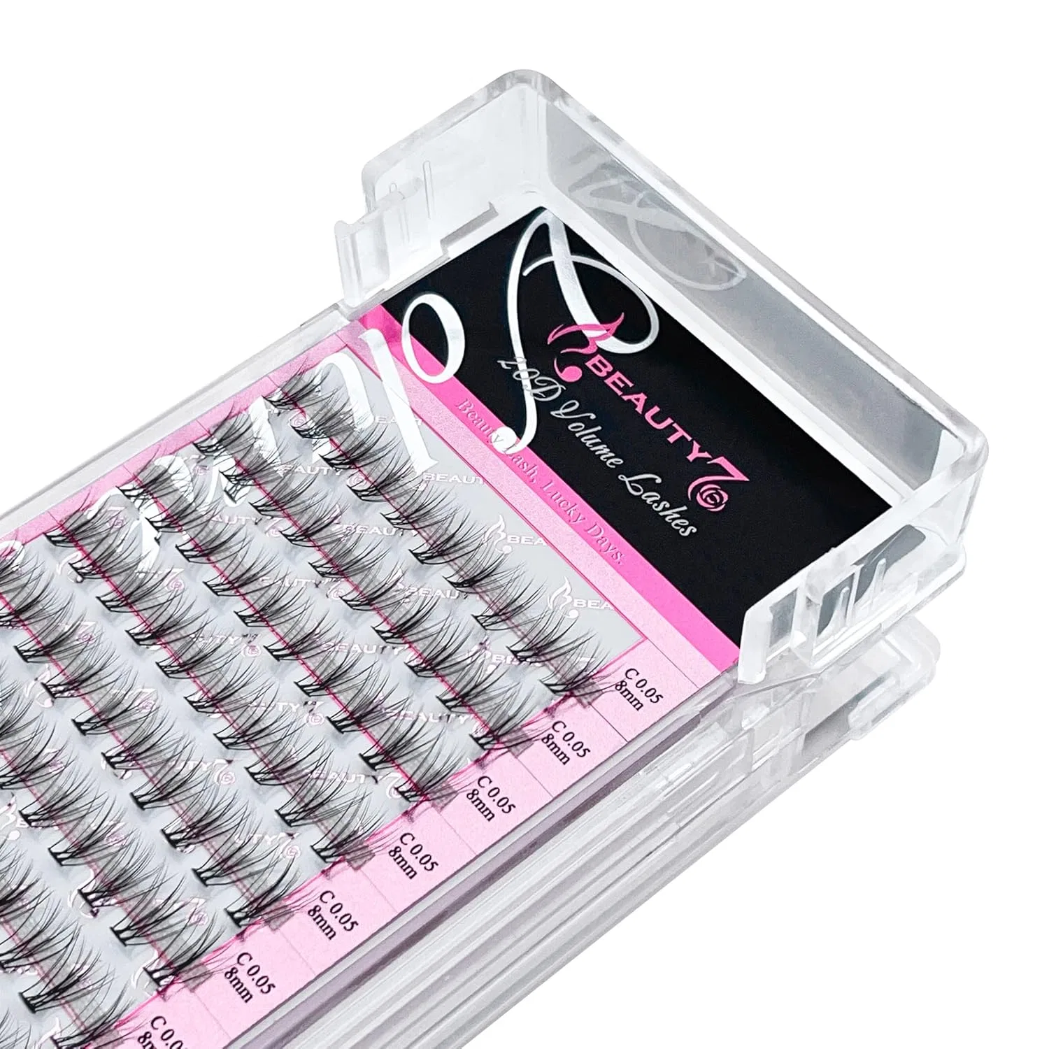 Пучковые ресницы Beauty7 Lashes Volume Lashes C-Curl 0.05 мм Beauty7 — фото 2