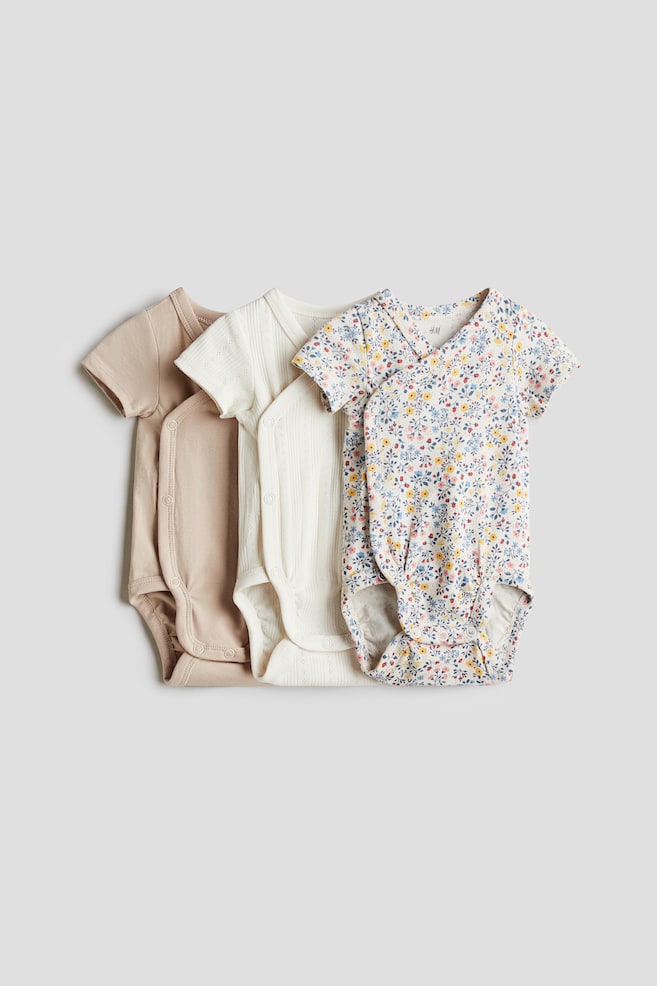 

Комплект из 3-х боди-оберток H&M, мультиколор