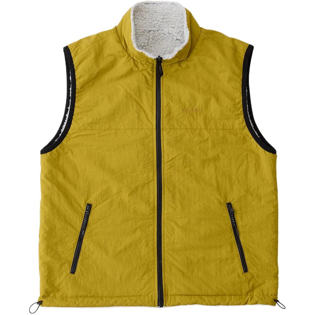 

Gramicci Жилет унисекс, White/Yellow Green