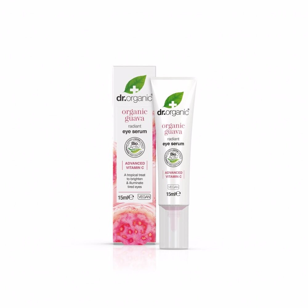 

Контур вокруг глаз Sérum contorno de ojos de guayava Dr. organic, 15 мл