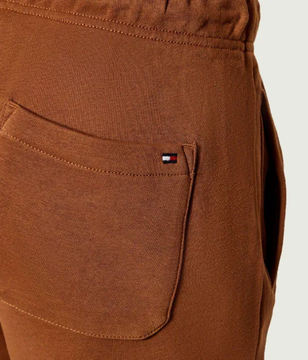 Поднятые университетские спортивные штаны Regular fit Tommy Hilfiger, коричневый — фото 4