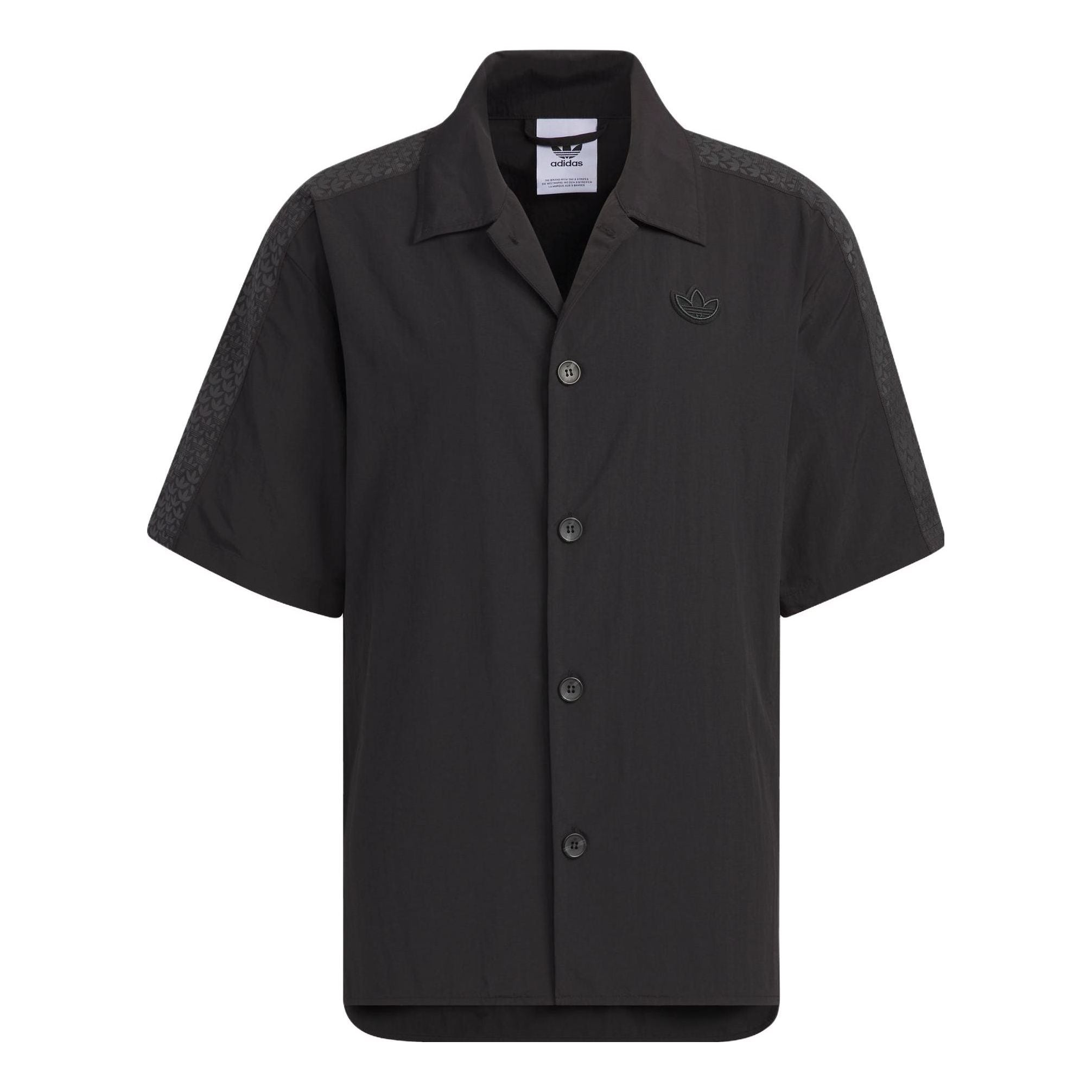 

Рубашка adidas Originals Monogram Shirt Logo 'Black' IN1033, черный