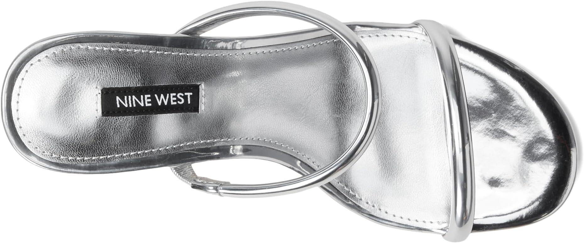 Туфли Nine West Women's Berri, Silver Mirror Metallic — фото 2