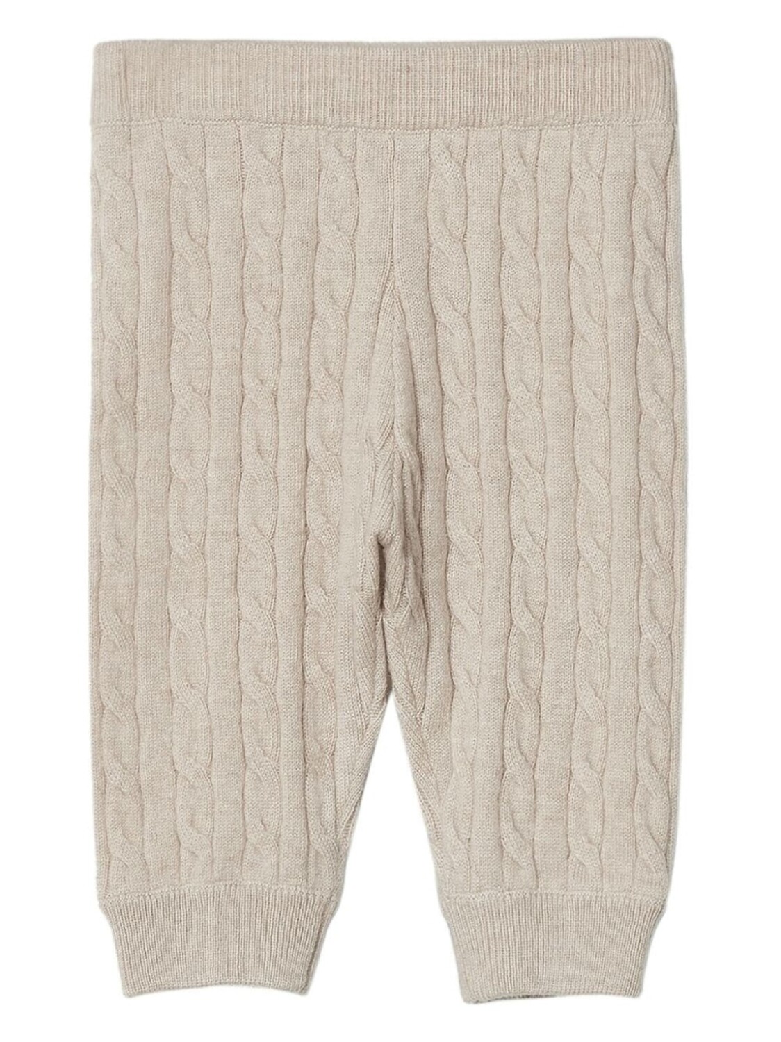 

Brunello Cucinelli Kids кашемировые брюки Bernie, нейтральный цвет