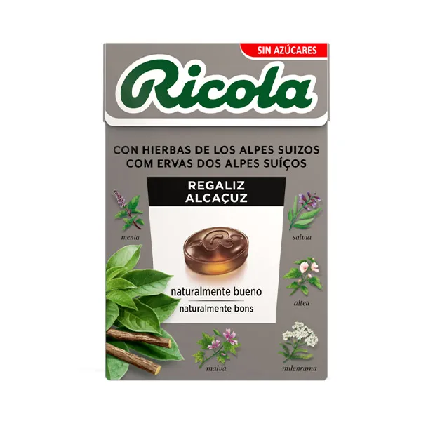 

Коробка конфет Sabor Regaliz Ricola, 50 g