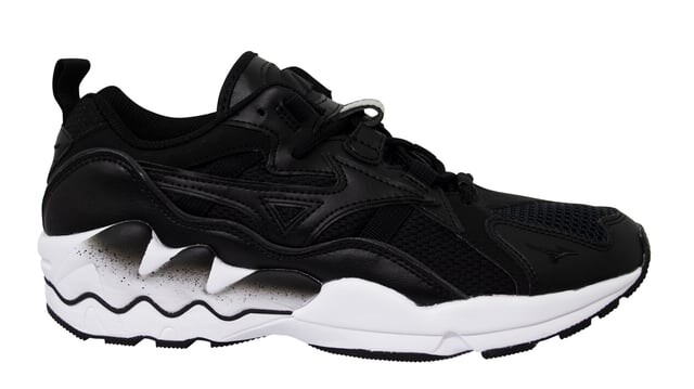 

Кроссовки Wave Rider 1 e/белые в спортивном стиле мужские Mizuno, черный