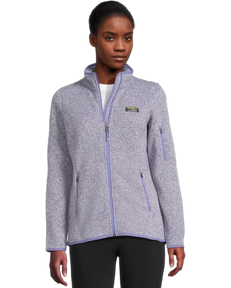 

Куртка L.L.Bean Bean's Sweater Fleece Full Zip Jacket, цвет French Lilac