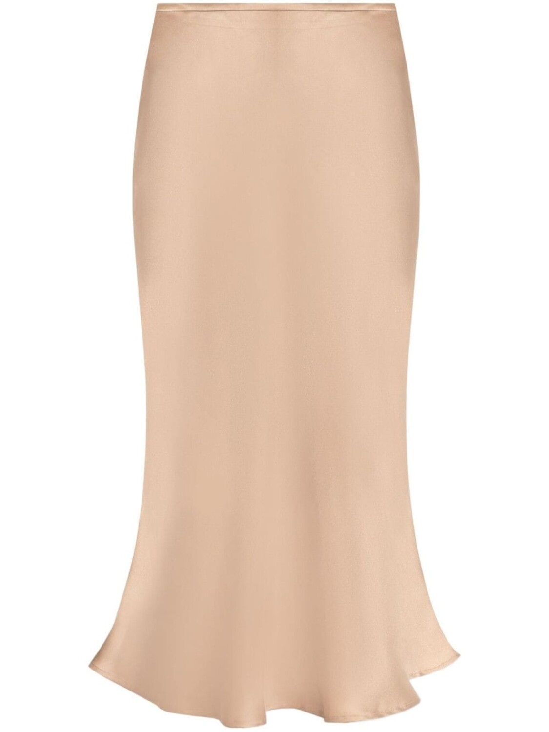 

Blumarine косая шелковая рубашка, нейтральный цвет