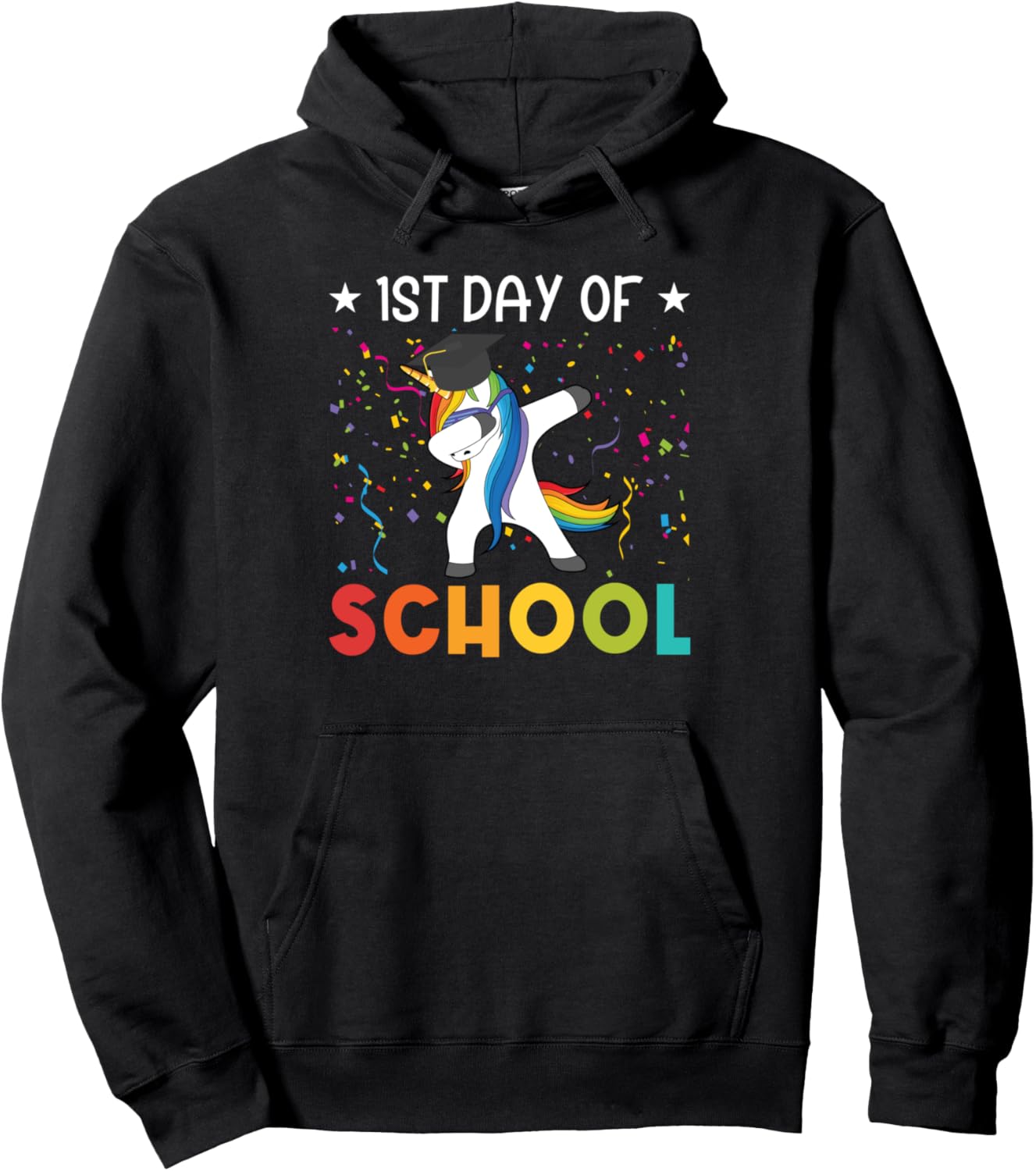 

Первый день в школе, толстовка для мальчика первого класса Kindergarten Graduate & First Class Gifts, черный