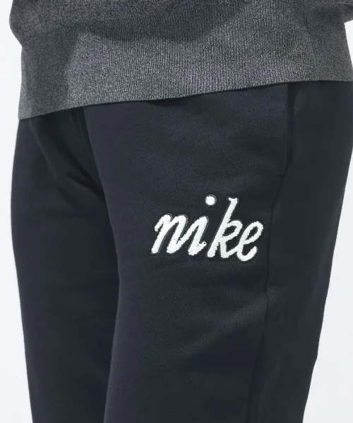Женские брюки из флиса NIKE NSW Club Fleece MR Pant STD черные — фото 4