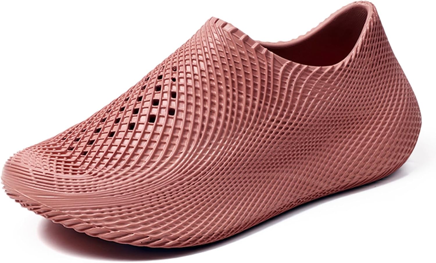 

Мужские и женские слипоны с сотами - Легкие и прочные кроссовки в стиле Foam Runner из EVA, дышащая сетка для вентиляции, повседневная ходьба Inkuil, розовый