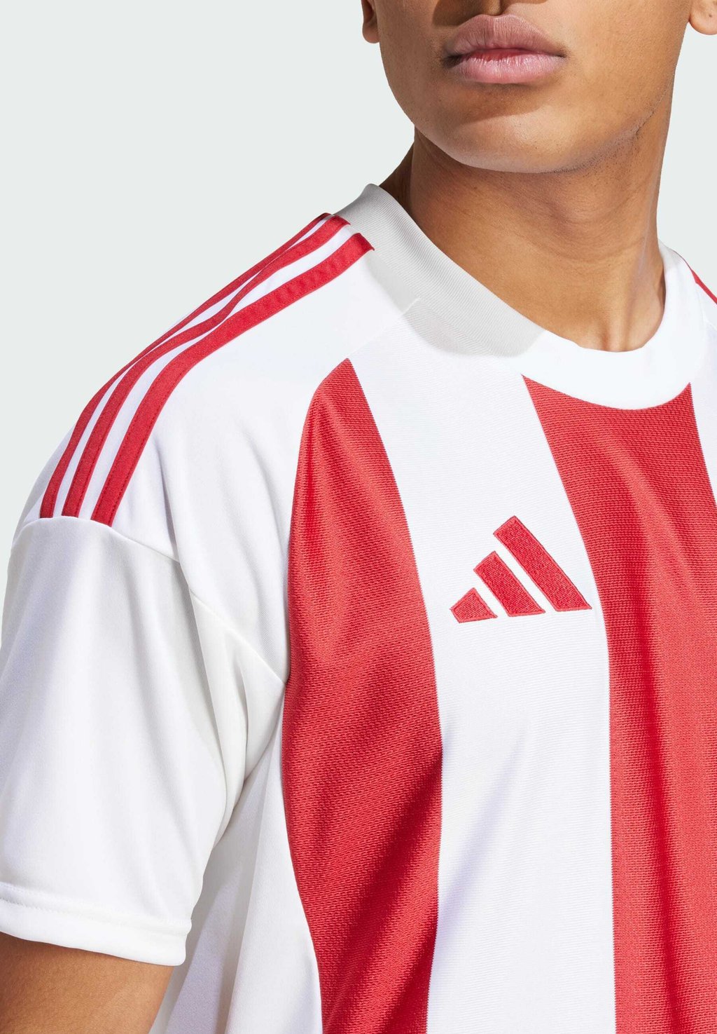 Футболка STRIPED Adidas Performance, белый — фото 3