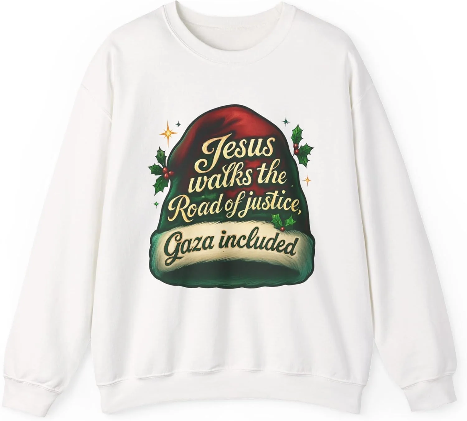 

Толстовка Jesus Walks the Road of Justice Gaza Included