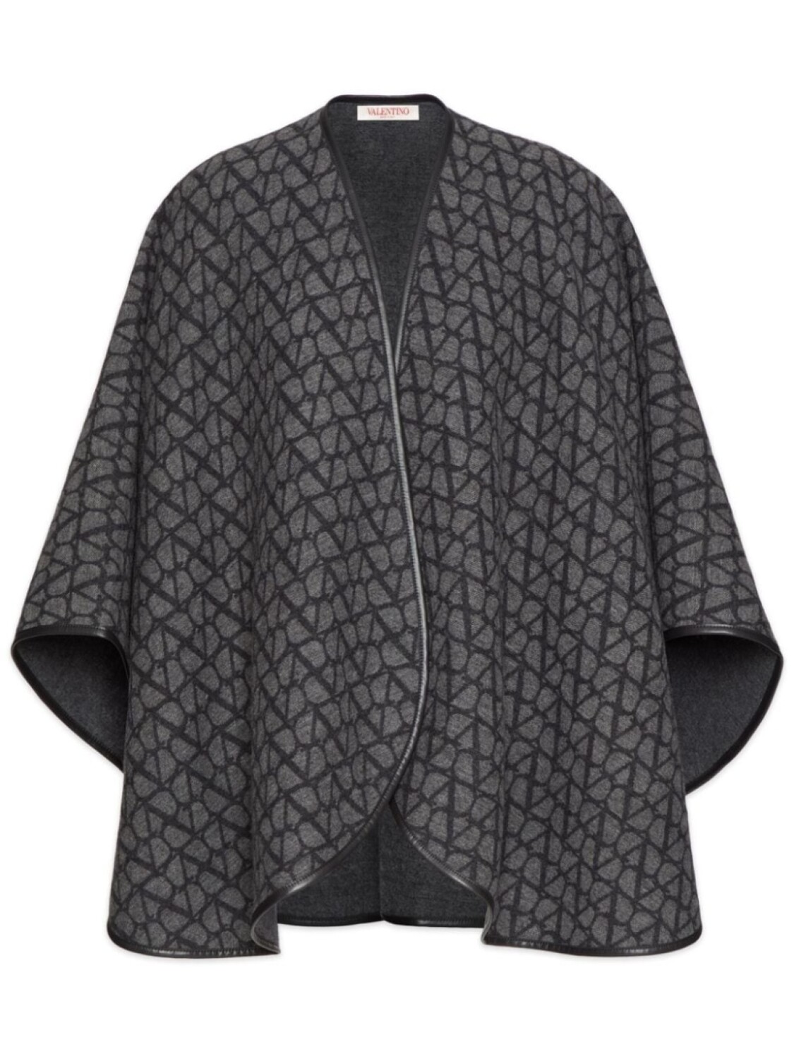 

Valentino Garavani шарф с узором Toile Iconographe, серый