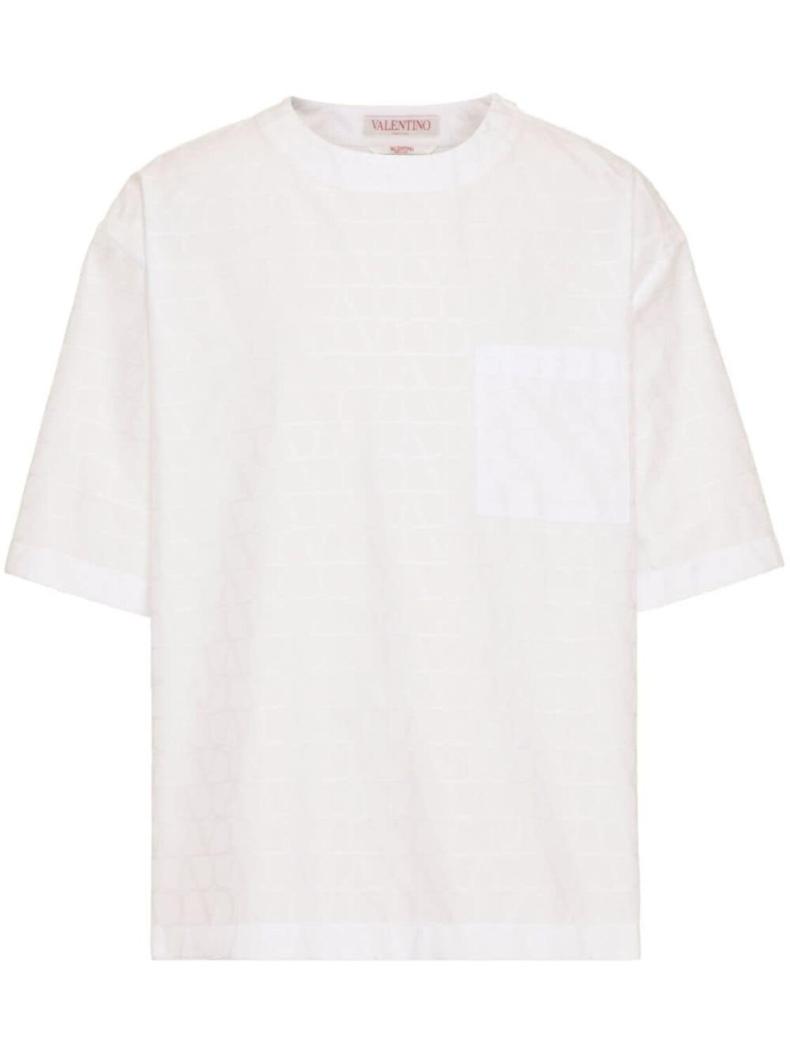 

Valentino Garavani футболка с узором Toile Iconographe, белый