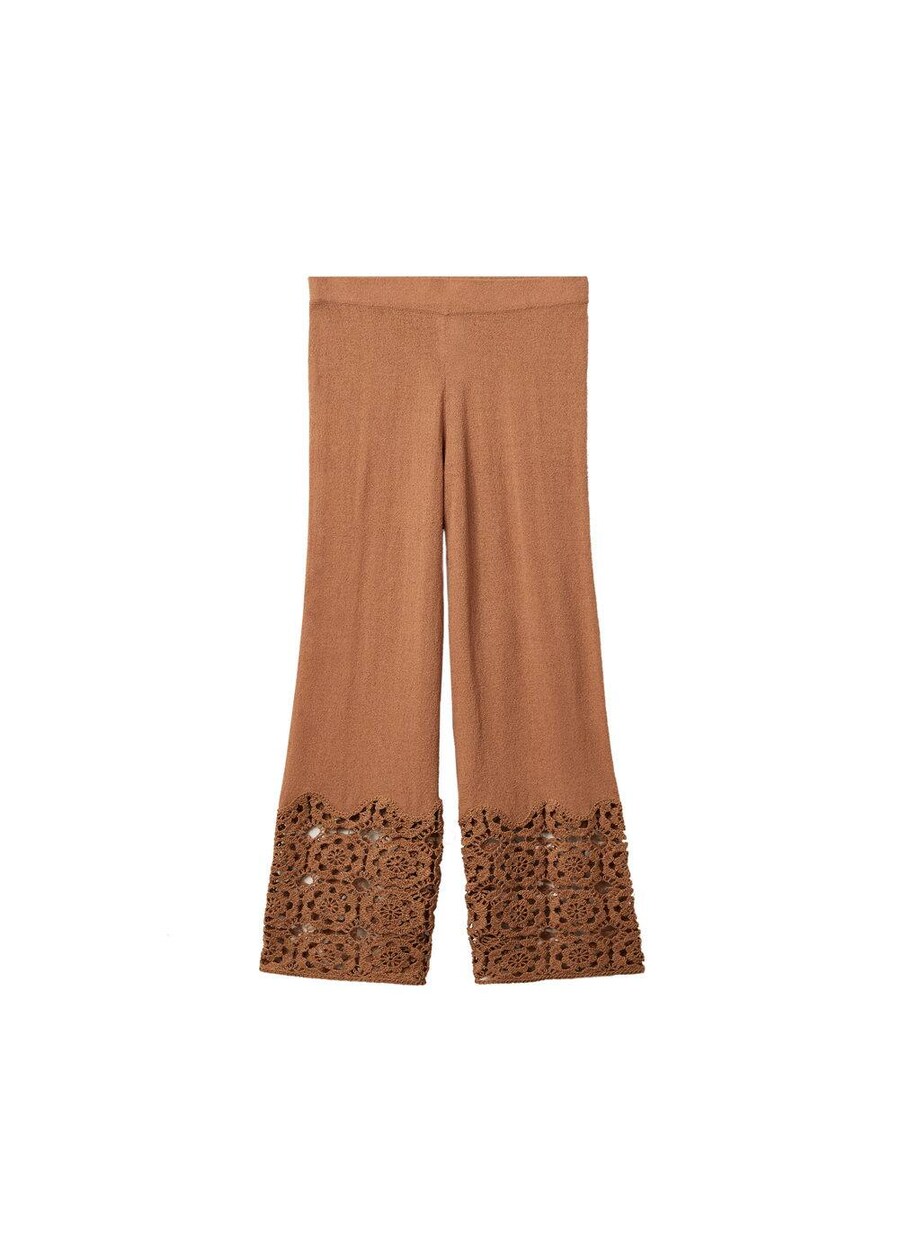 

Широкие брюки MANGO Medusa, цвет Pueblo