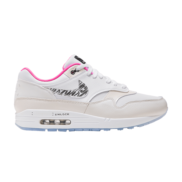 

Кроссовки Nike Air Max 1 'Unlock Your Space', белый
