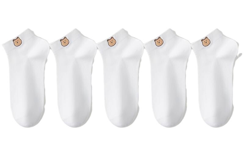 

August Август Август Женские Носки, 5 двойных (черный 3 + серый 2)