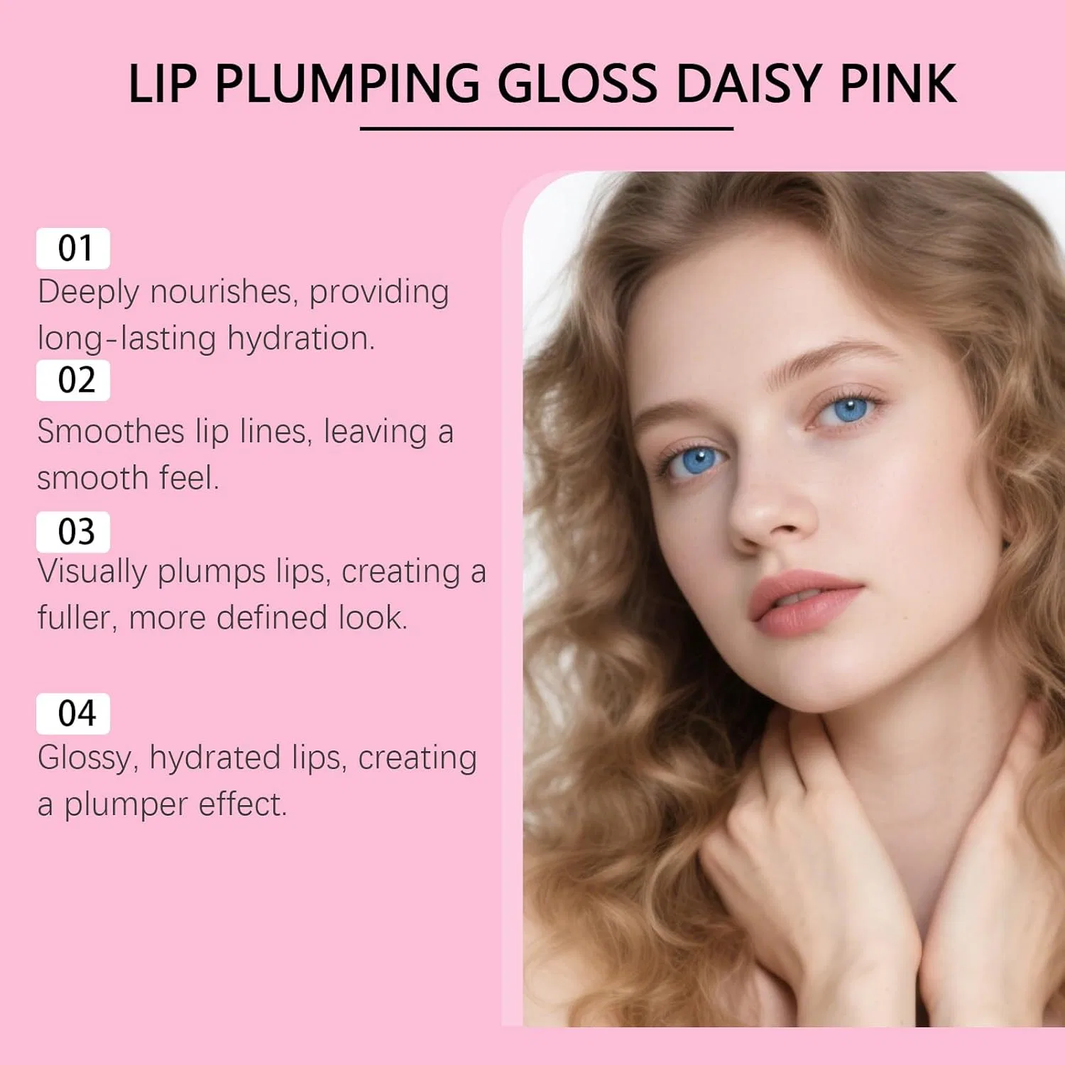 Блеск для губ Plumping Lip Oil, увлажняющий, оттенок #05 — фото 3