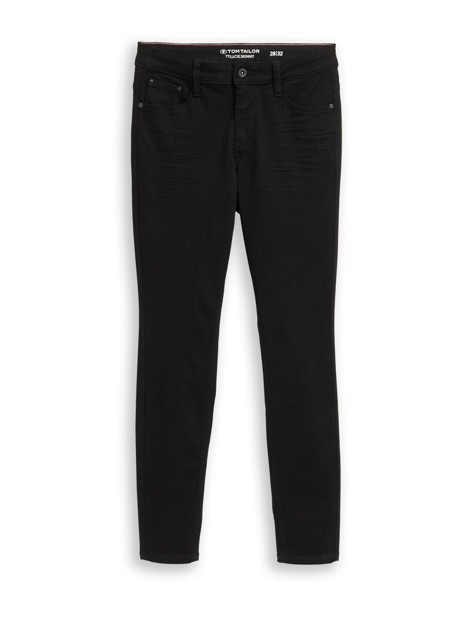 

Узкие джинсы TOM TAILOR Lucie, Black denim