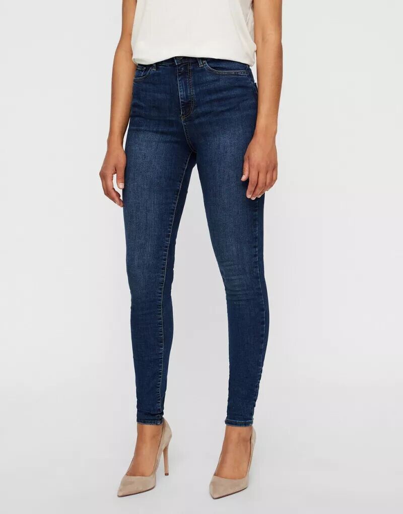 

Синие джинсы скинни Vero Moda Sophia