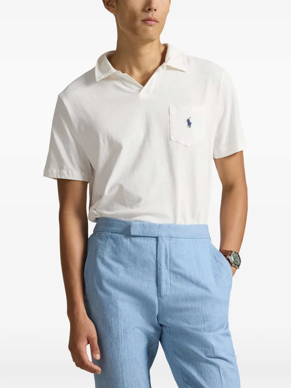 Футболка с короткими рукавами Polo Ralph Lauren, бежевый — фото 3