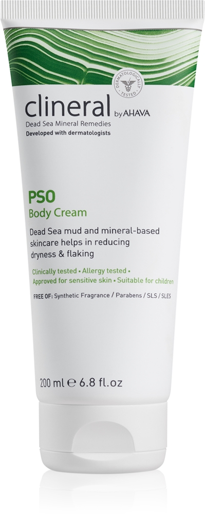 

Увлажняющий крем для тела Clineral pso для очень сухой кожи Ahava, 200 мл