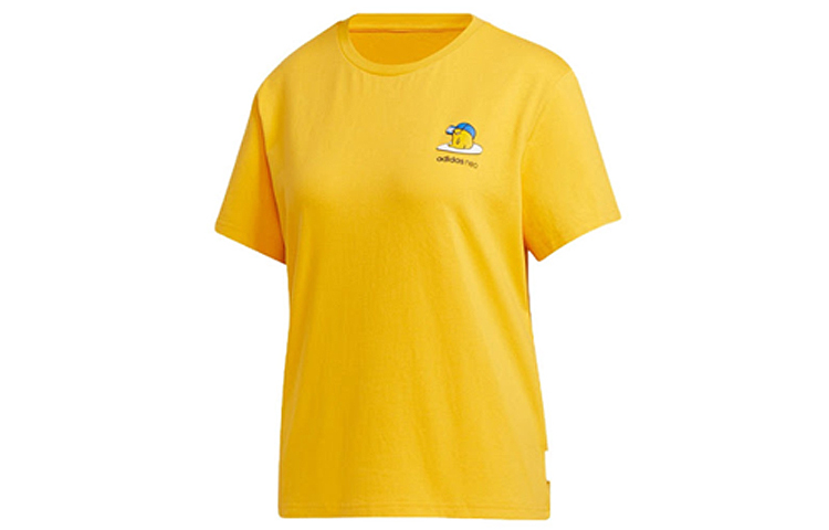 

Adidas Neo Женская футболка желтая, Желтый, Adidas Neo Женская футболка желтая