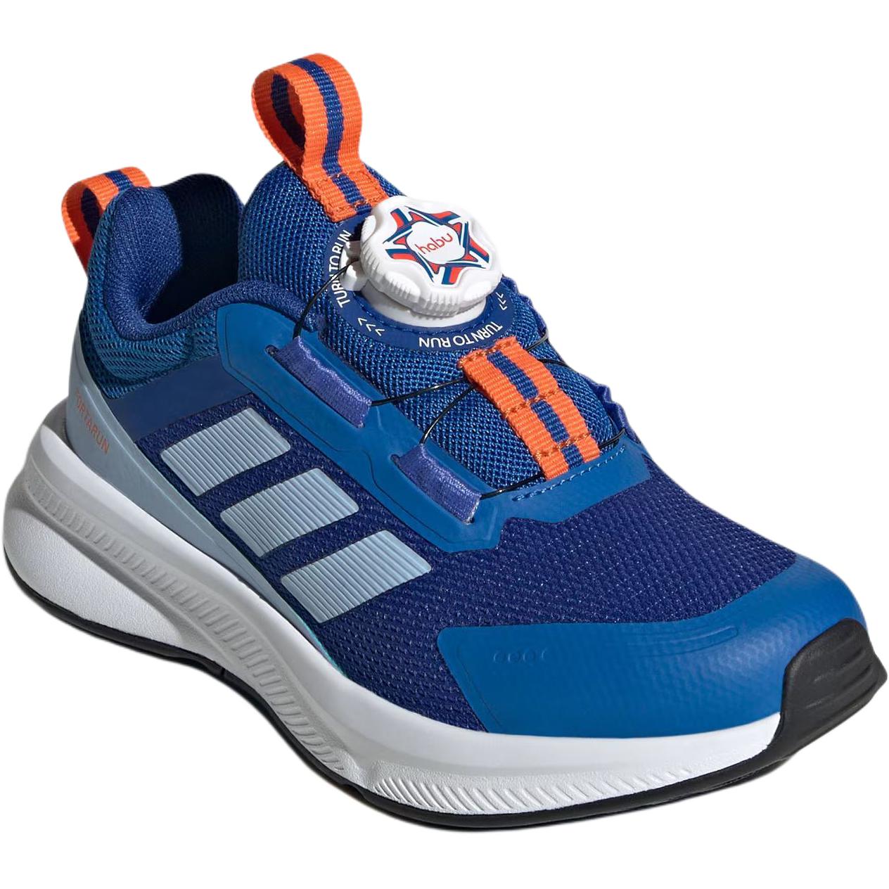 Детские кроссовки FORTARUN 4.0 с низким верхом, устойчивые к истиранию Adidas, синий — фото 3