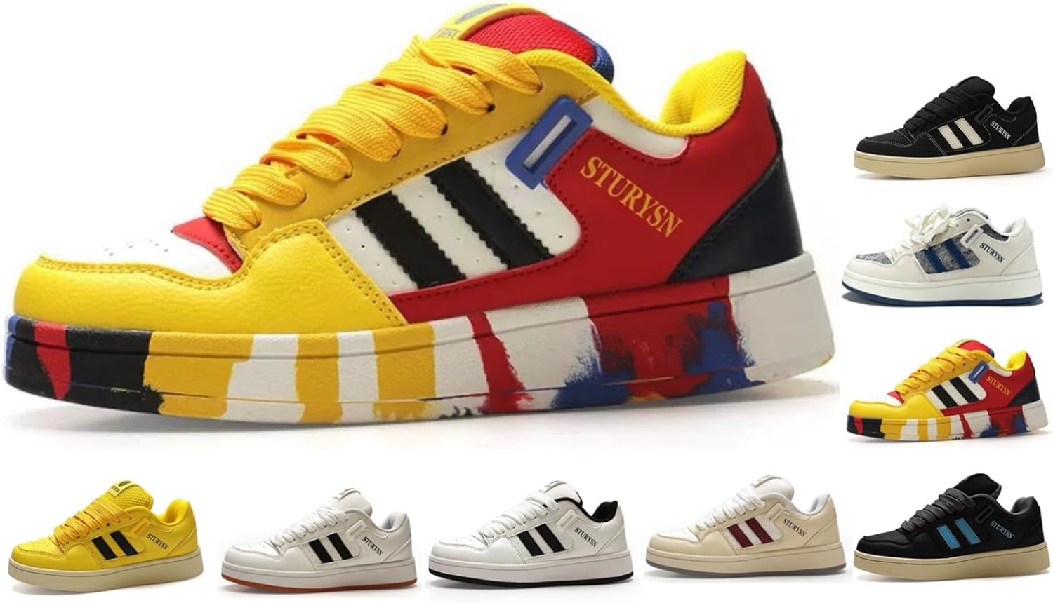 

Модные массивные кроссовки Y2K для женщин и мужчин, ретро стиль, трендовые повседневные кроссовки, удобная обувь для скейтборда Macefil, Multicolour