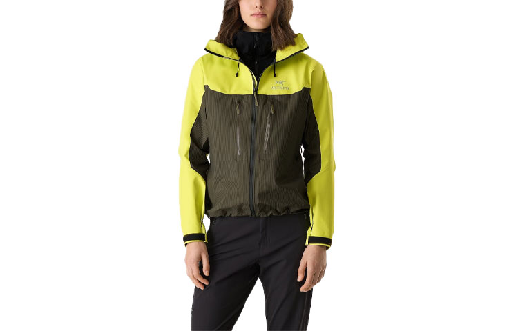 

Arcteryx Куртка Arc'teryx Alpha с вышитым логотипом, Vintage Green/Sprint Green/Tatsu/Sprint