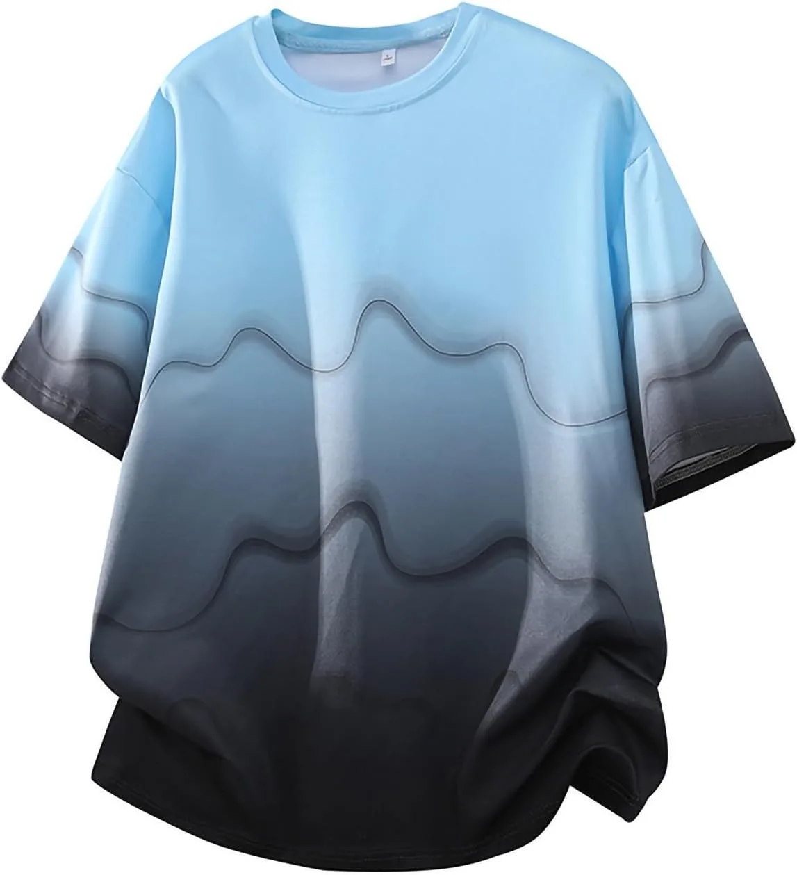

Футболка для мужчин Gradient с коротким рукавом kuweot