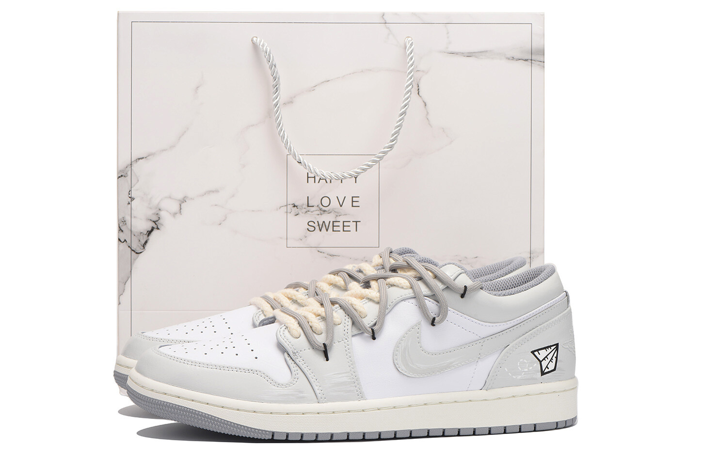

Jordan Air Jordan 1 винтажные баскетбольные кроссовки мужские, Light Gray
