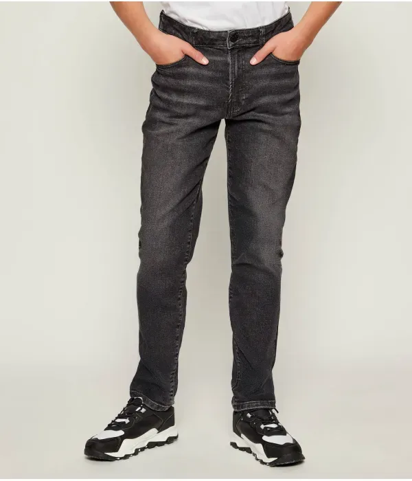 Джинсы straight fit Tommy Hilfiger, черный