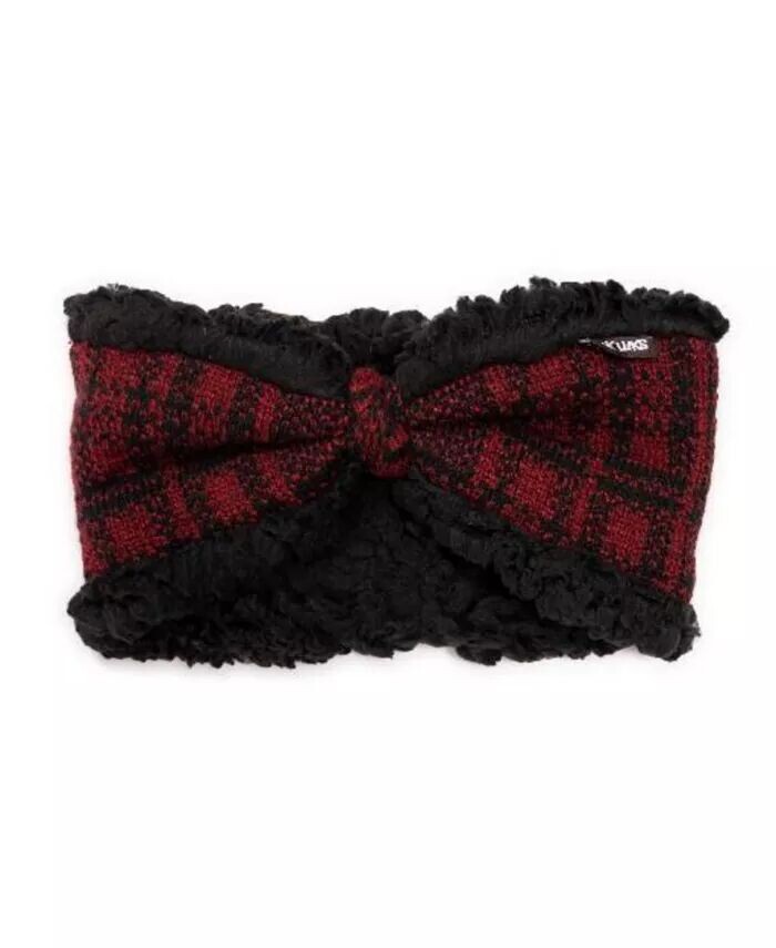 

Женская повязка на голову с узором бабочки Muk Luks, красный