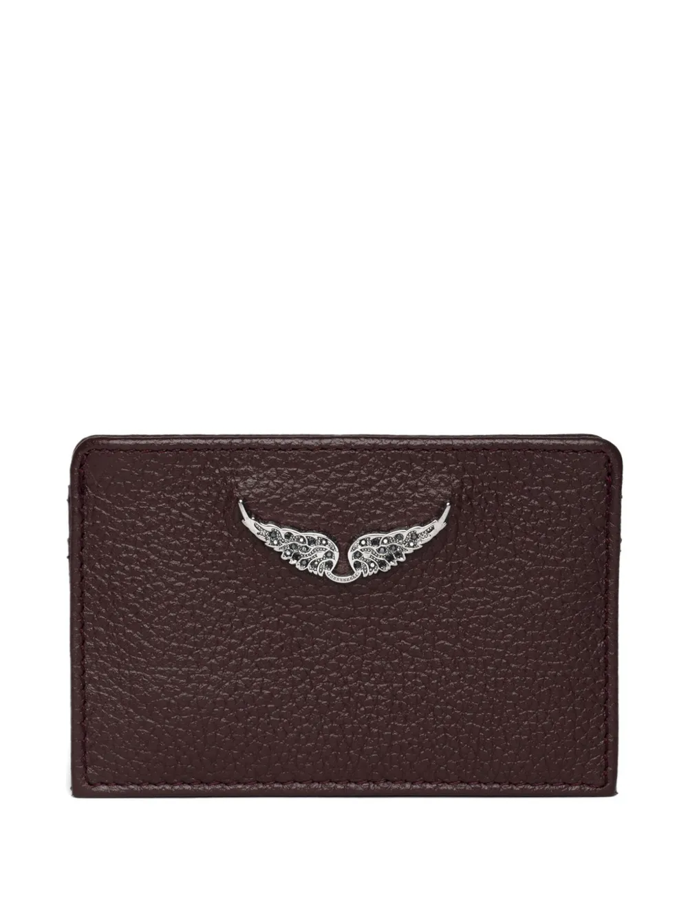 

Картхолдер с логотипом Zadig&Voltaire, коричневый