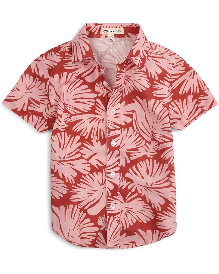 

Рубашка Appaman Kids Day Party Shirt, цвет Clay Garden