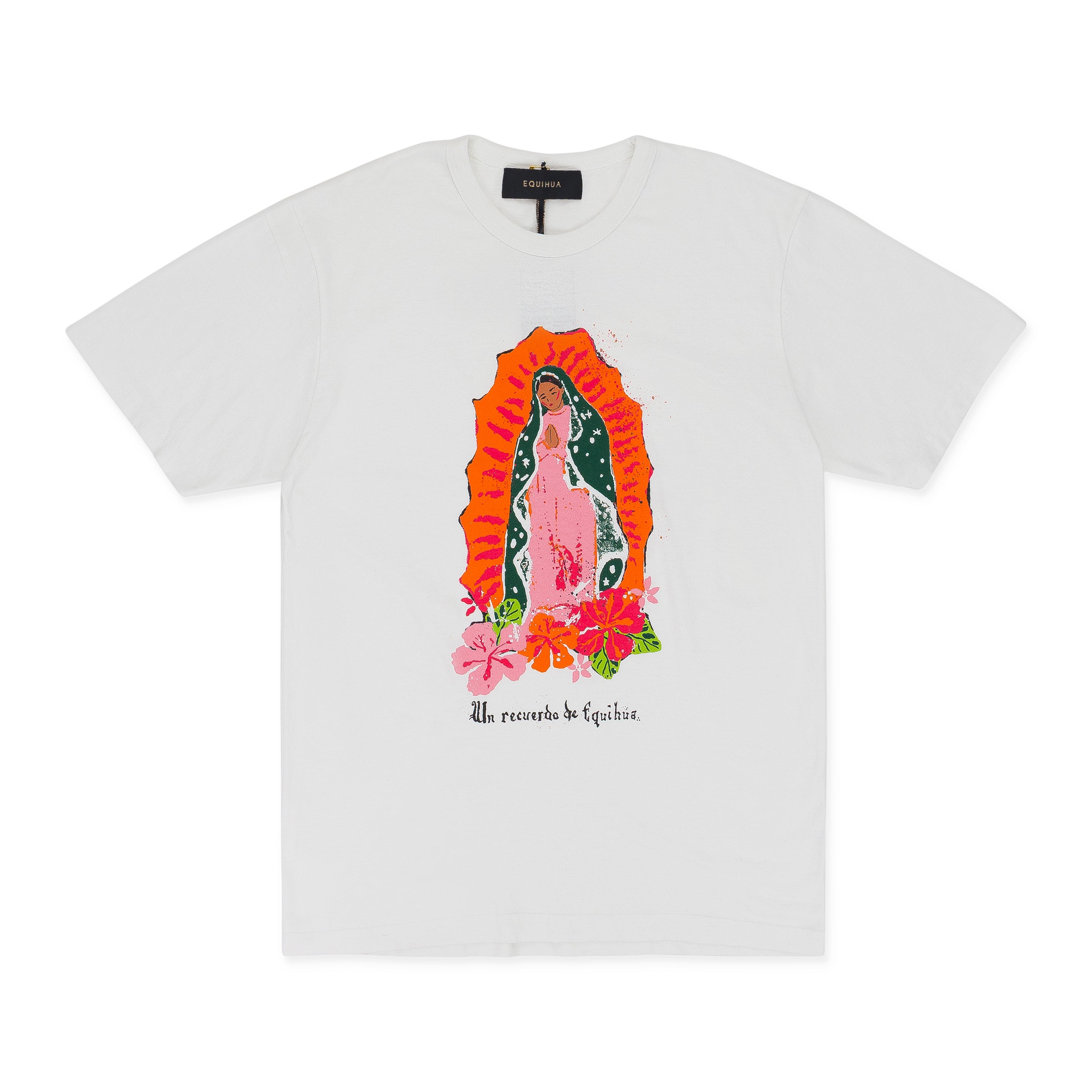 

Белая футболка с коротким рукавом Paniolo Shrine EQUIHUA