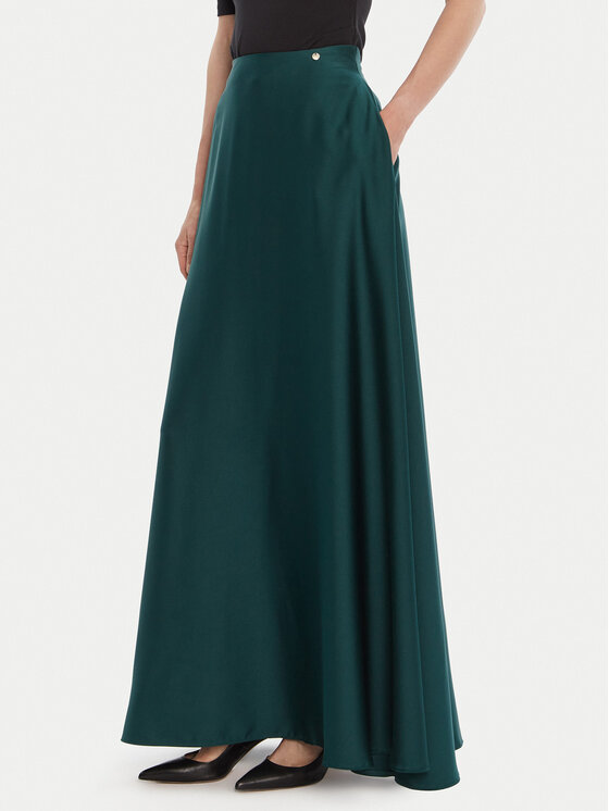 

Трапециевидная юбка regular fit CFC0125080003 Rinascimento, зелёный