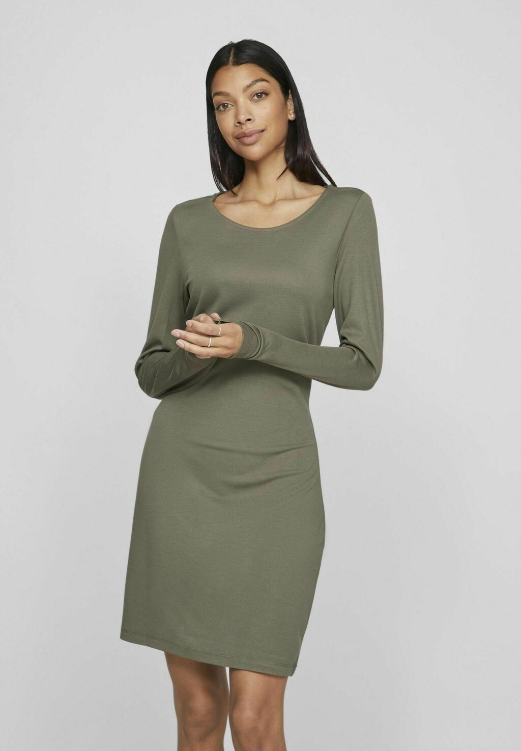

Платье из джерси VILA, цвет Mottled Olive
