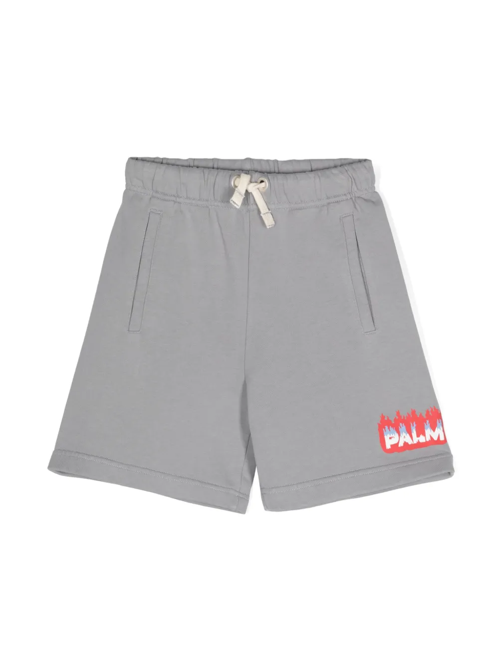 

Спортивные шорты Flames Palm Angels Kids, серый