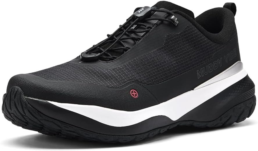 

Кроссовки для хайкинга MUDDY VIBE Si-14 Low Top для мужчин и женщин, с системой шнуровки Speedlace, для легких троп и прогулок по городу, легкая обувь для активного отдыха, Ridge Snow