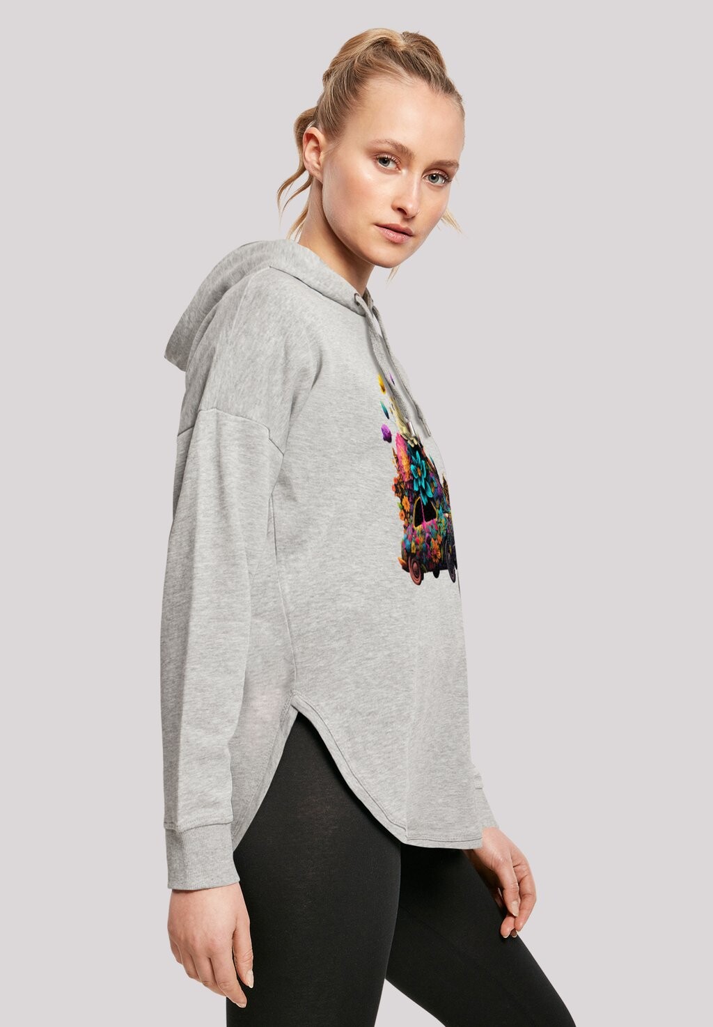 

Толстовка с капюшоном BLUMEN AUTO OVERSIZE HOODIE F4NT4STIC, серый