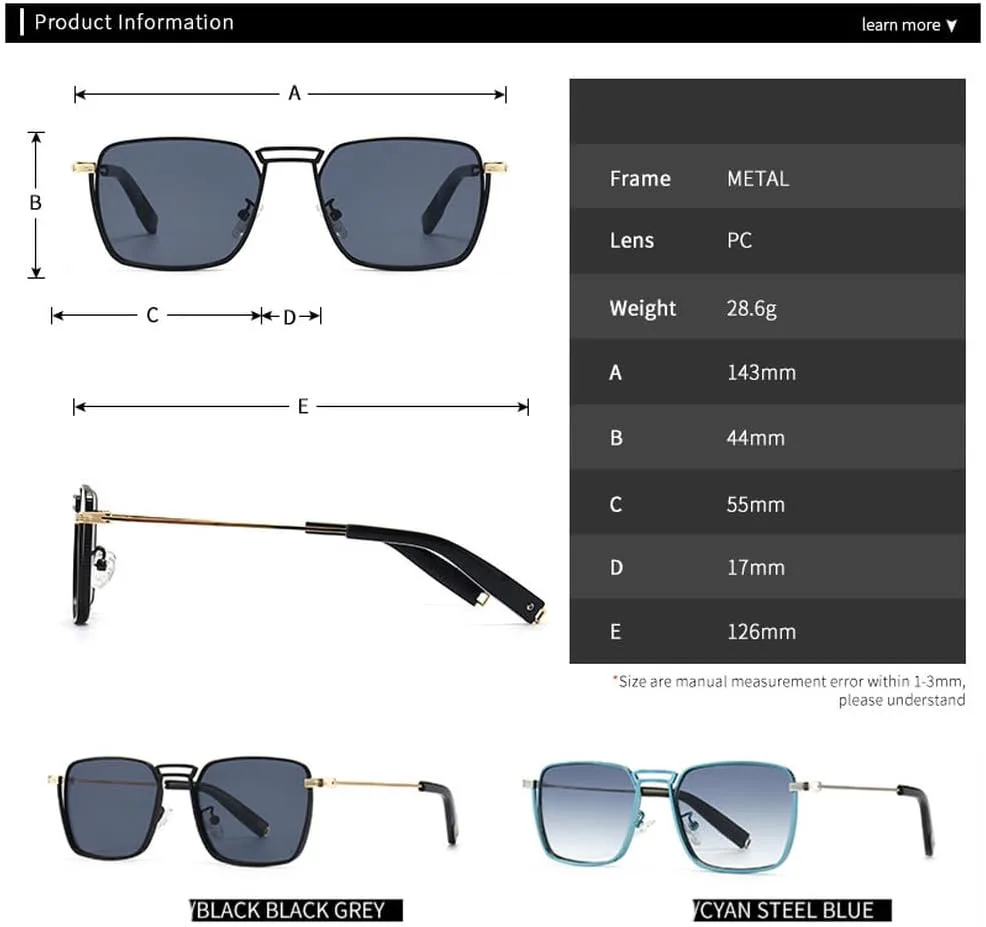 

MUTYNE Модные винтажные солнцезащитные очки для мужчин и женщин, для путешествий и вождения, солнцезащитные очки с защитой от УФ-излучения UV400, Gun Gray