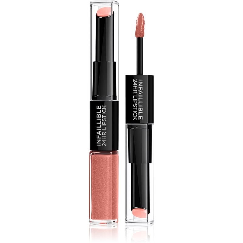 

L'Oréal Paris Infallible стойкая помада и блеск для губ 2 в 1 оттенок 312 Incessant Russet 5 мл L'Oreal Paris