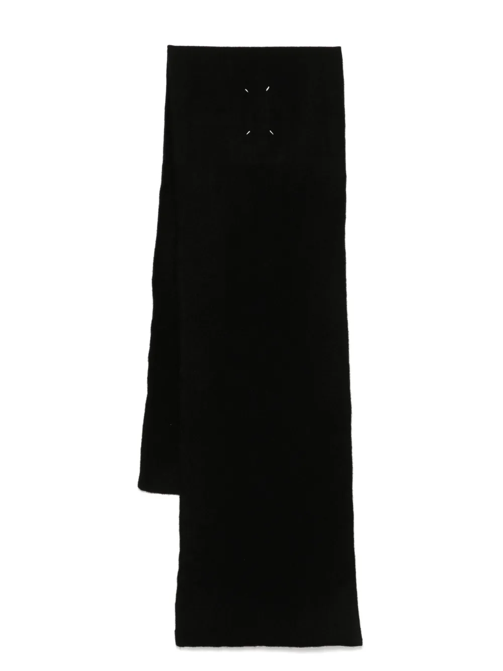 

Шерстяной шарф MAISON MARGIELA, черный